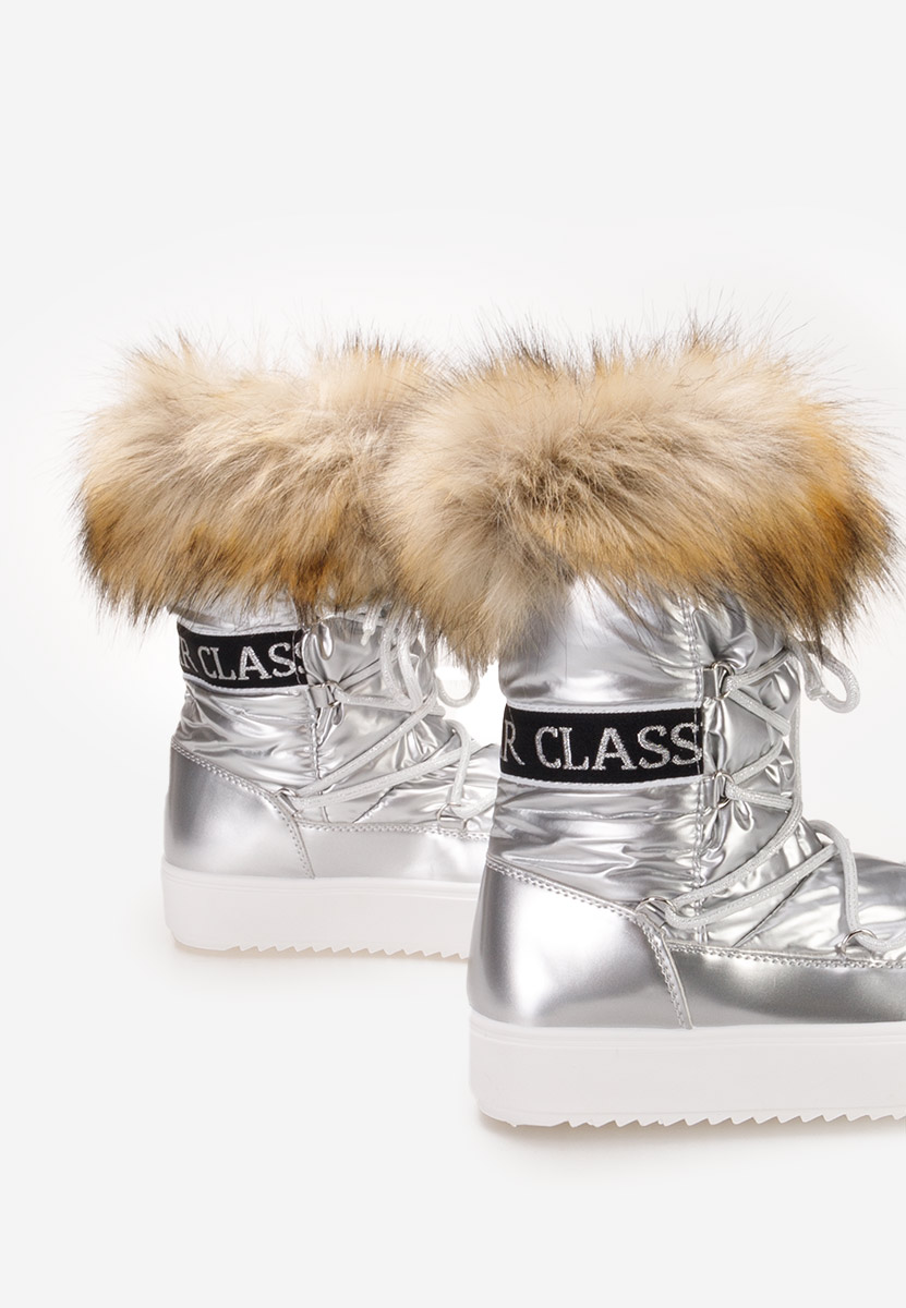 Stribrné dámské sněhule Kemisa V2