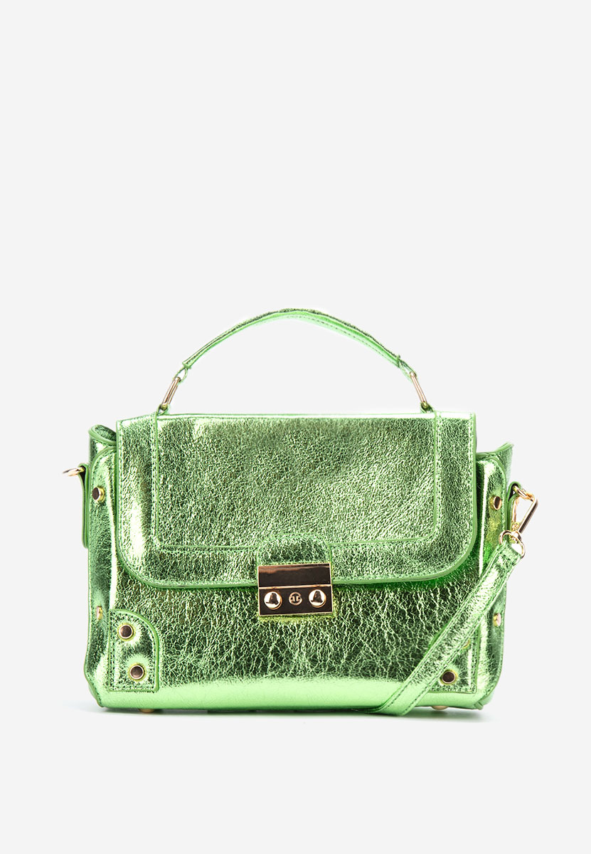 Zelená rukojeť kabelky Aneka