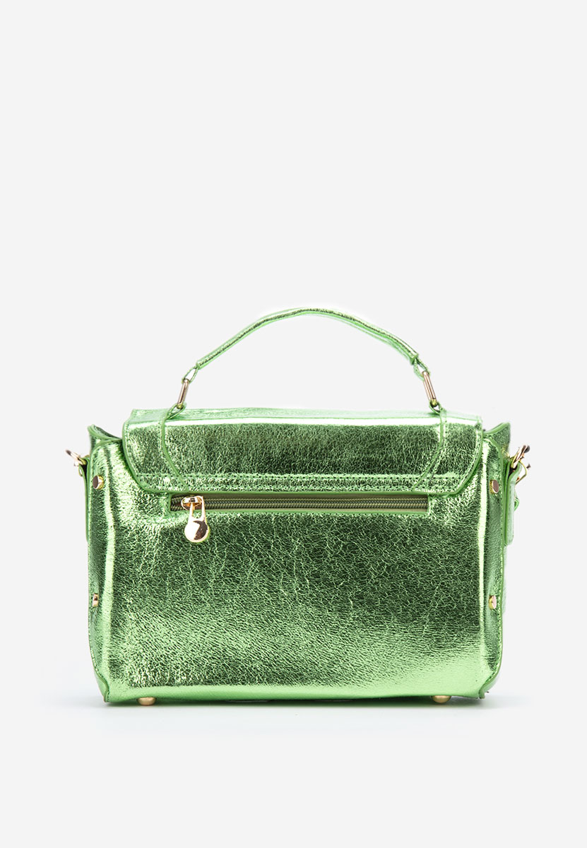 Zelená rukojeť kabelky Aneka