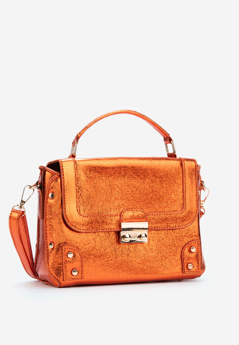 Oranžová rukojeť kabelky Aneka