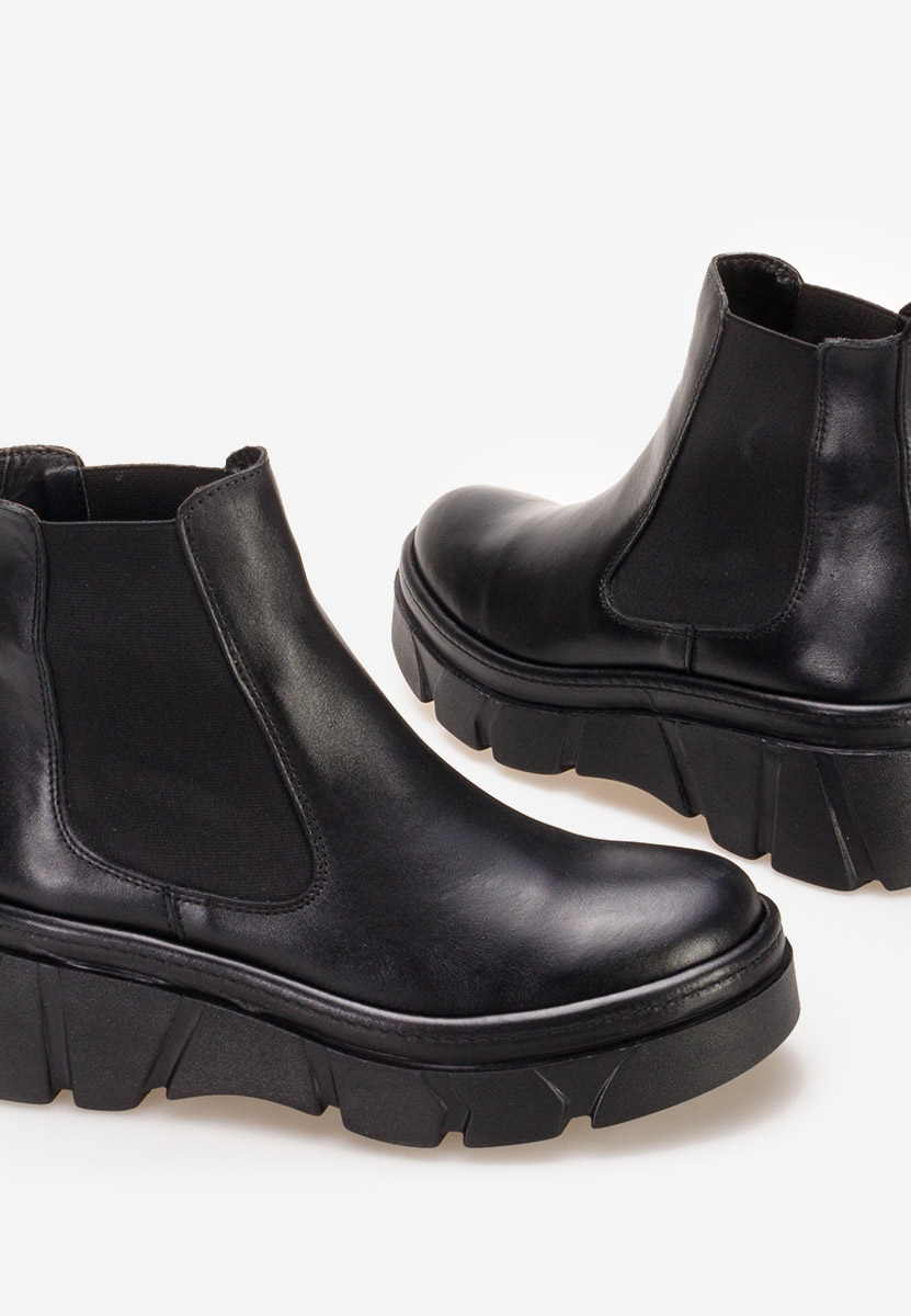 Černé dámské chelsea boty Avelyn