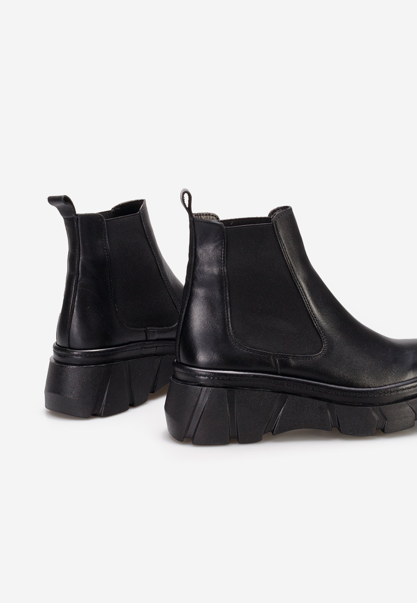 Černé dámské chelsea boty Avelyn