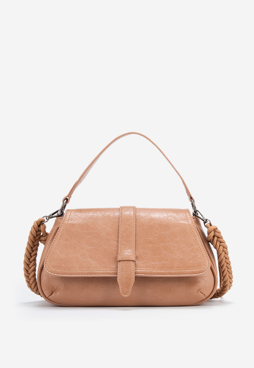 Hnedé rukojeť kabelky Tinsia