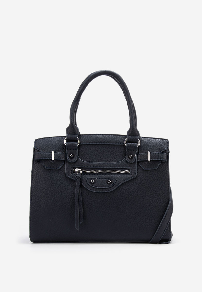 Černá kancelářská kabelka Lentia