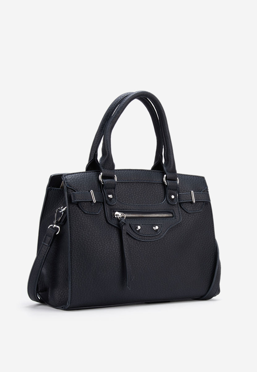 Černá kancelářská kabelka Lentia