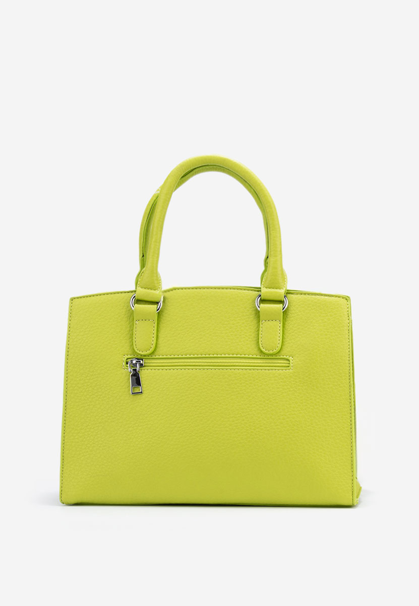 Zelená rukojeť kabelky Lentia