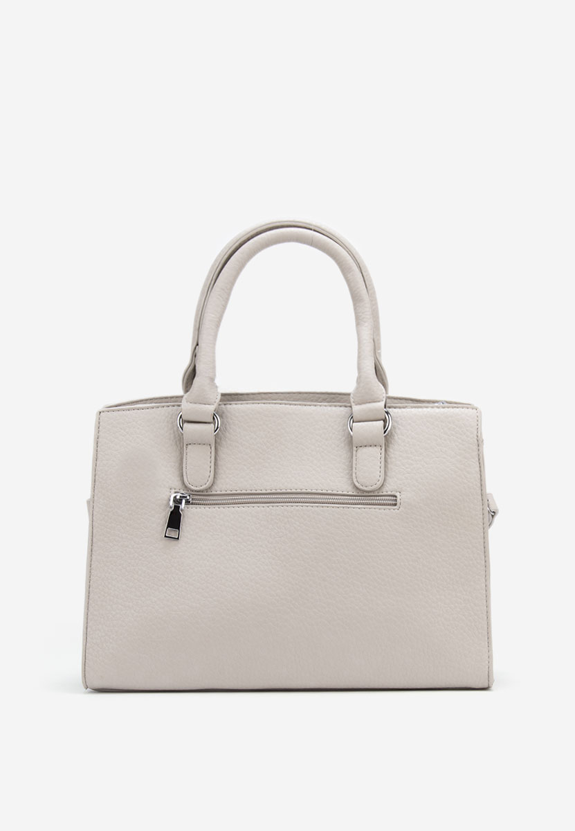 Šedé kancelářská kabelka Lentia