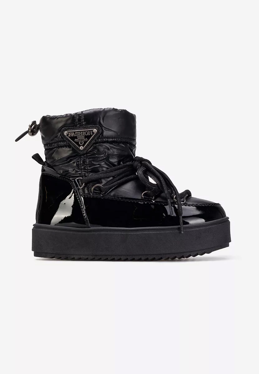 Černé dětské sněhule Painel