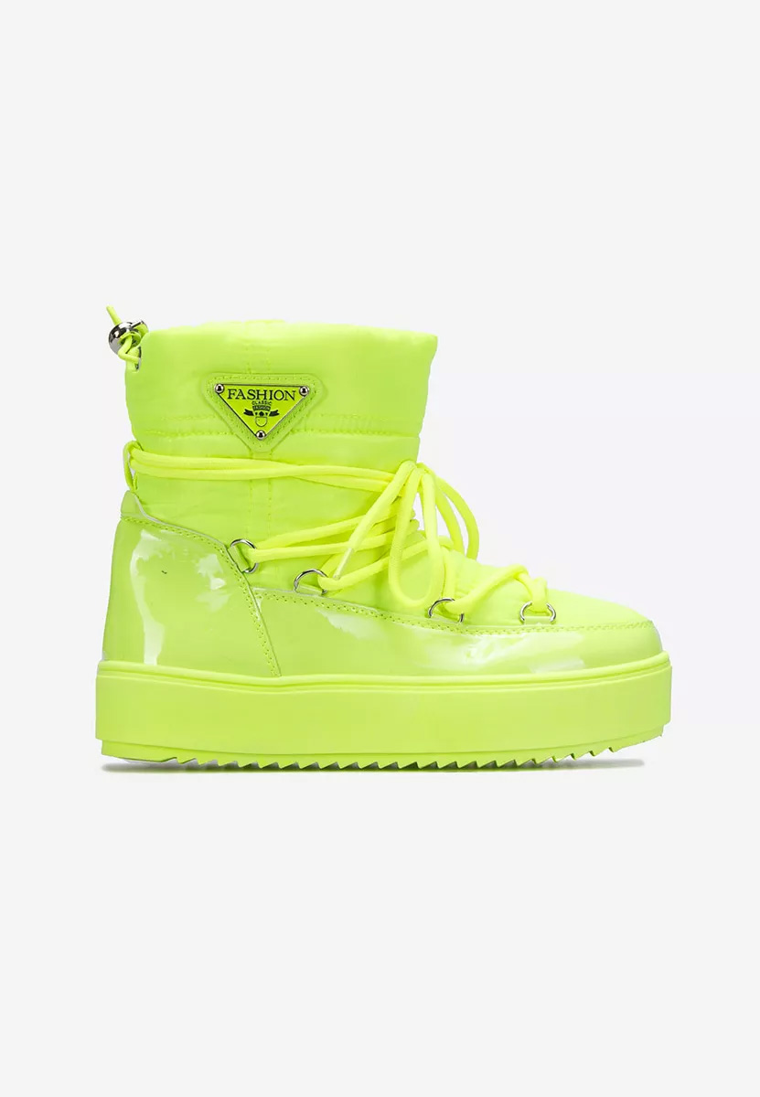 Zelené dievčenské sněhule Painel