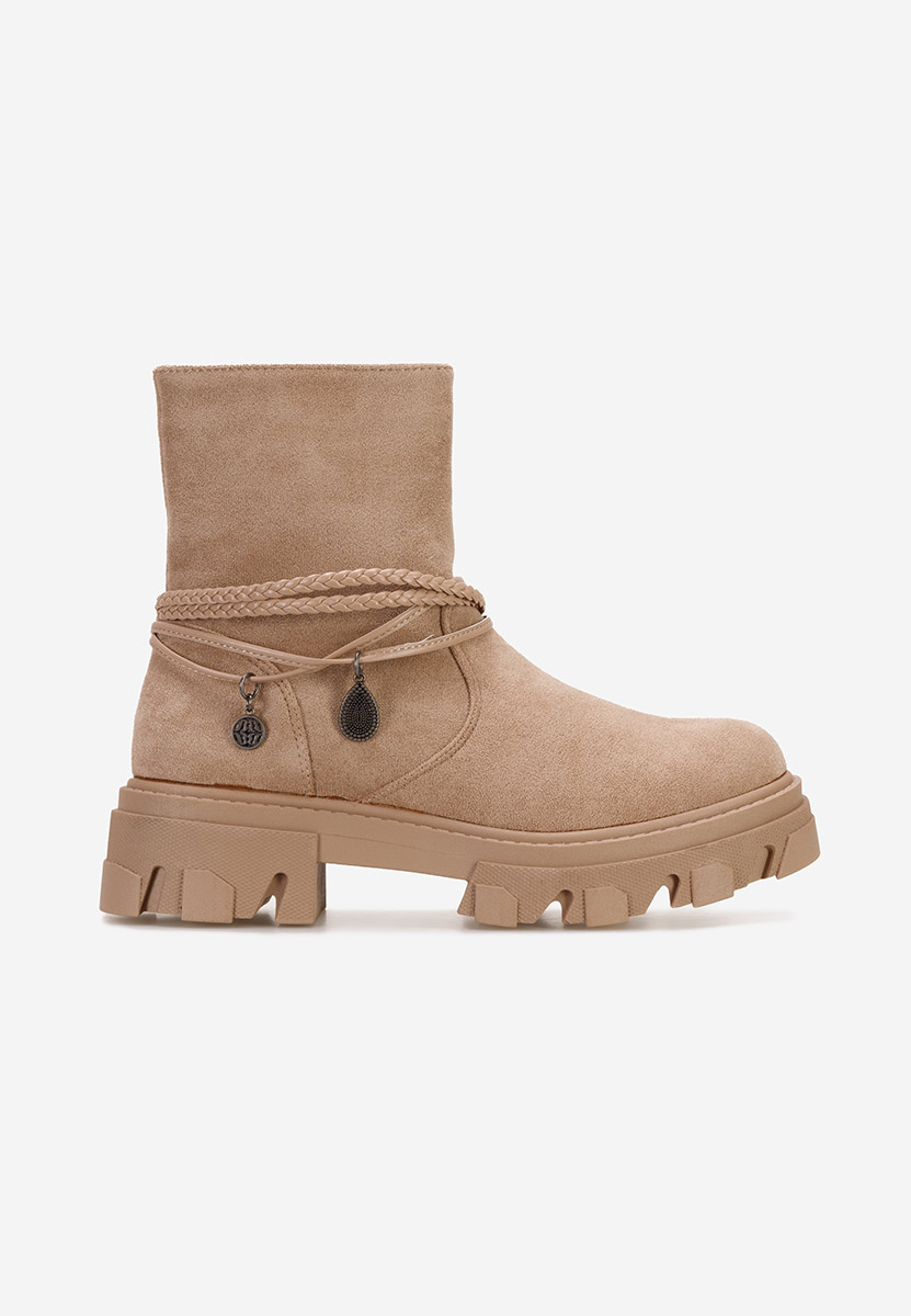 Khaki dámské kotníkové boty Diadora