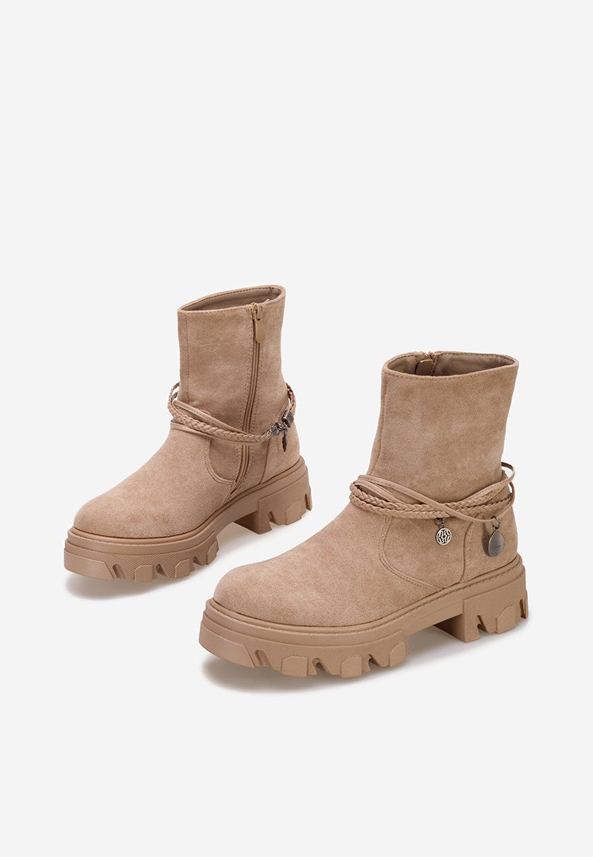 Khaki dámské kotníkové boty Diadora