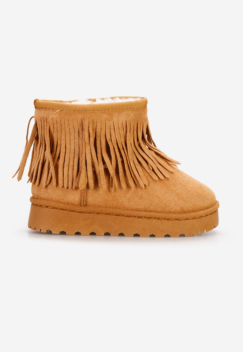 Camelové dívčí kozačky Yasmine B