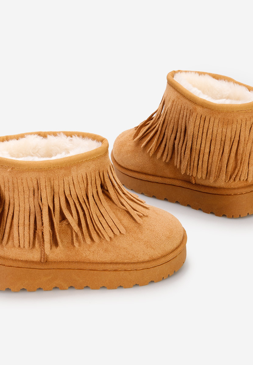 Camelové dívčí kozačky Yasmine B