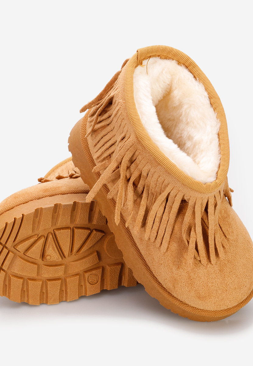 Camelové dívčí kozačky Yasmine B