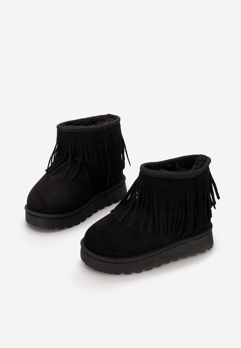 Černé dívčí kozačky Yasmine B