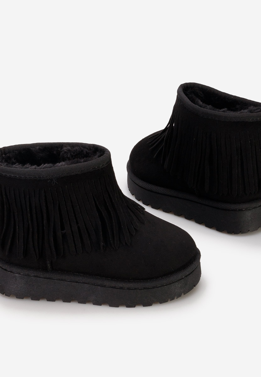 Černé dívčí kozačky Yasmine B