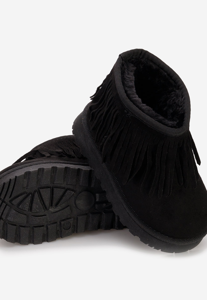 Černé dívčí kozačky Yasmine B