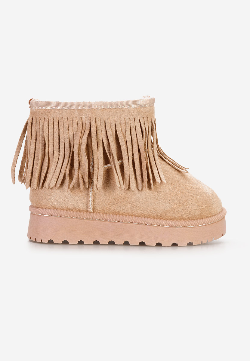 Béžové dívčí kozačky Yasmine B