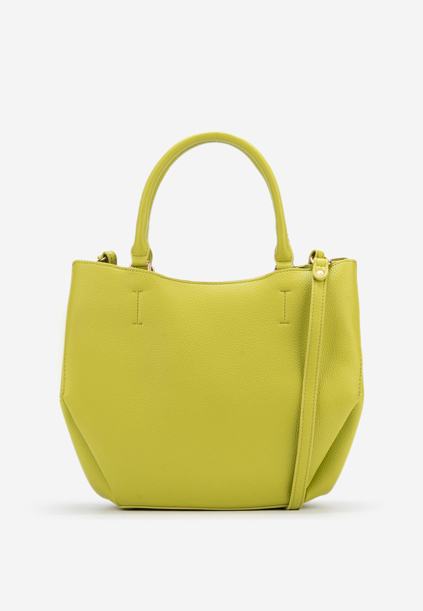 Limetkové ramenní kabelka Rilasa