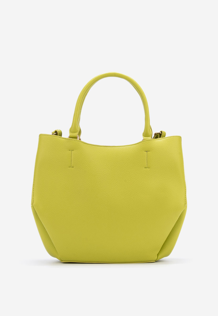 Limetkové ramenní kabelka Rilasa