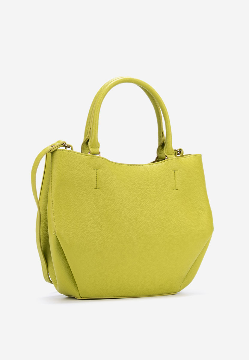 Limetkové ramenní kabelka Rilasa