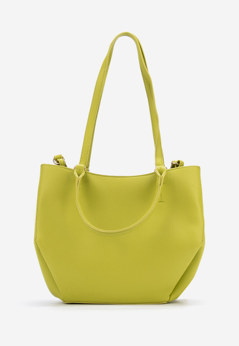 Limetkové ramenní kabelka Rilasa