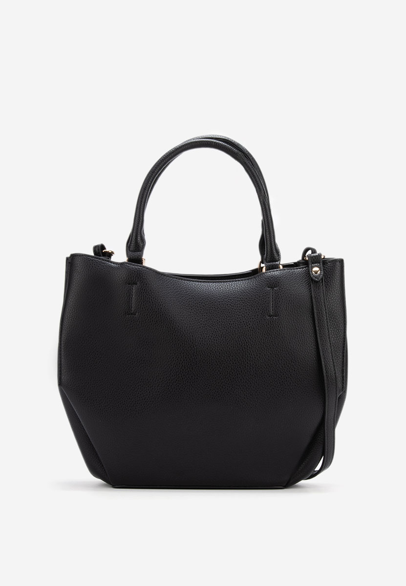 Černá ramenní kabelka Rilasa