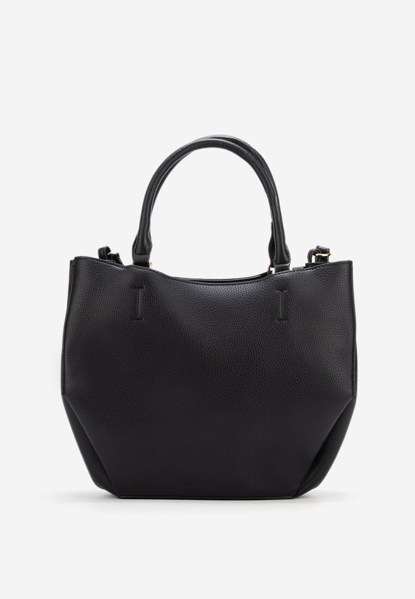 Černá ramenní kabelka Rilasa