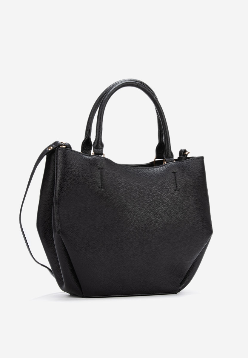 Černá ramenní kabelka Rilasa