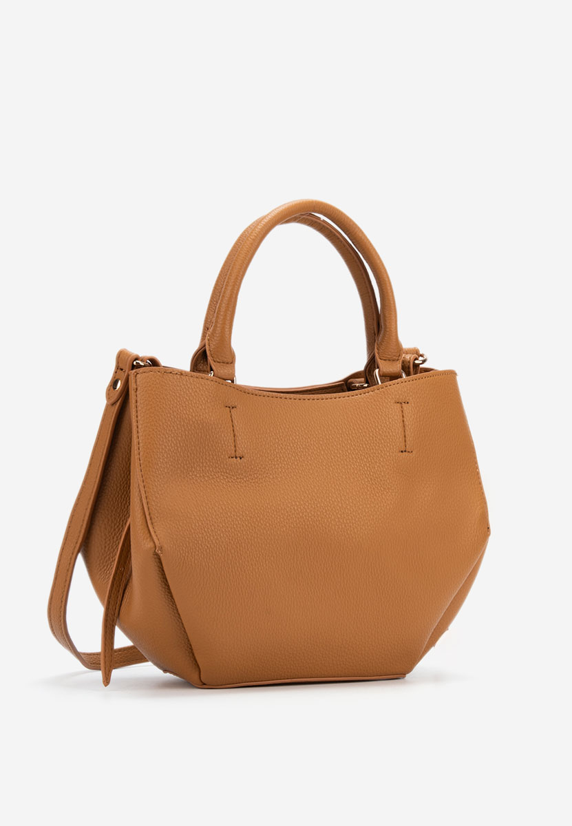 Hnedé rukojeť kabelky Fivola