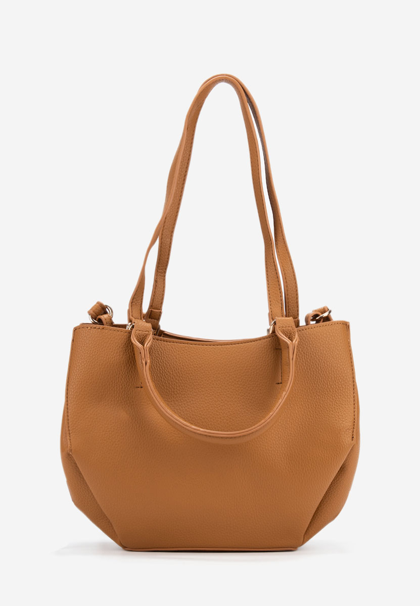 Hnedé rukojeť kabelky Fivola