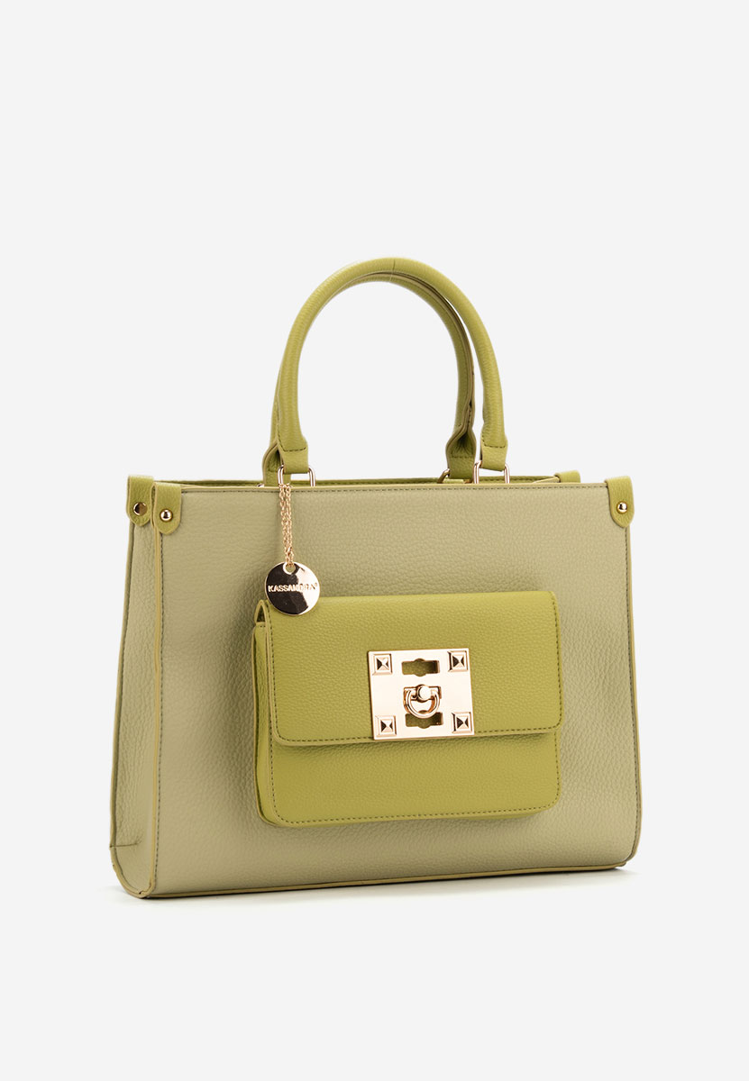 Zelená ramenní kabelka Vadera