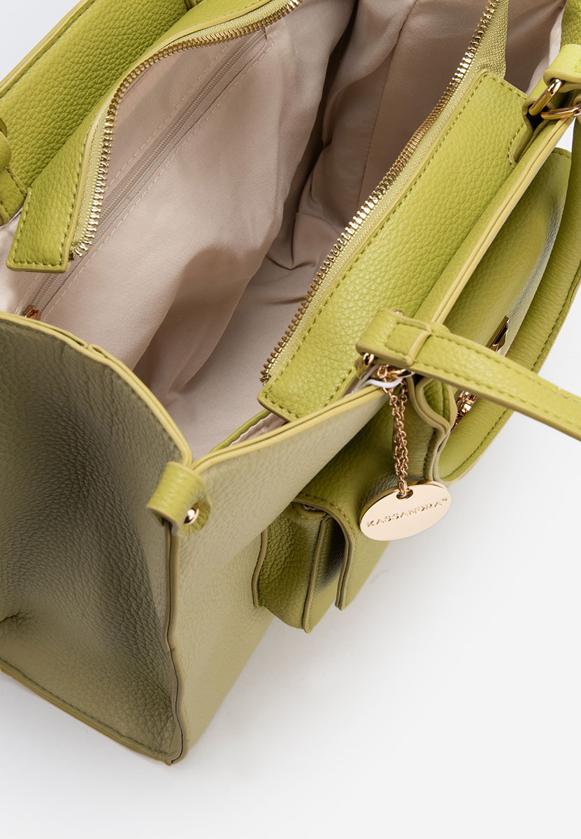 Zelená ramenní kabelka Vadera
