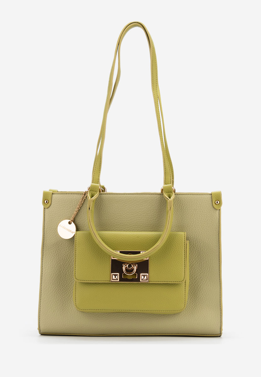 Zelená ramenní kabelka Vadera