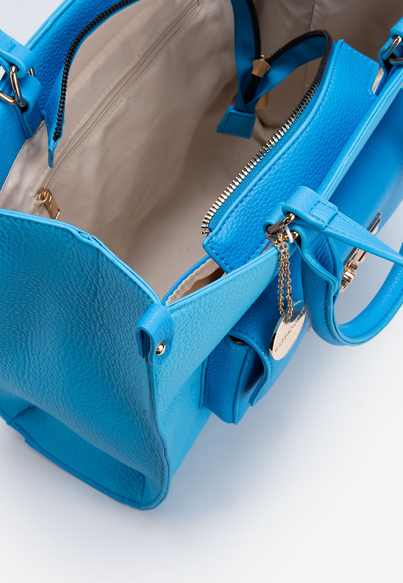 Modrá ramenní kabelka Vadera