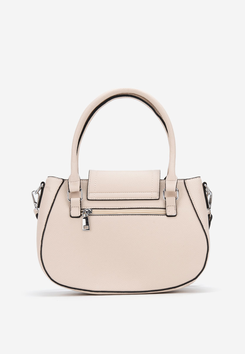 Béžové rukojeť kabelky Laera V3