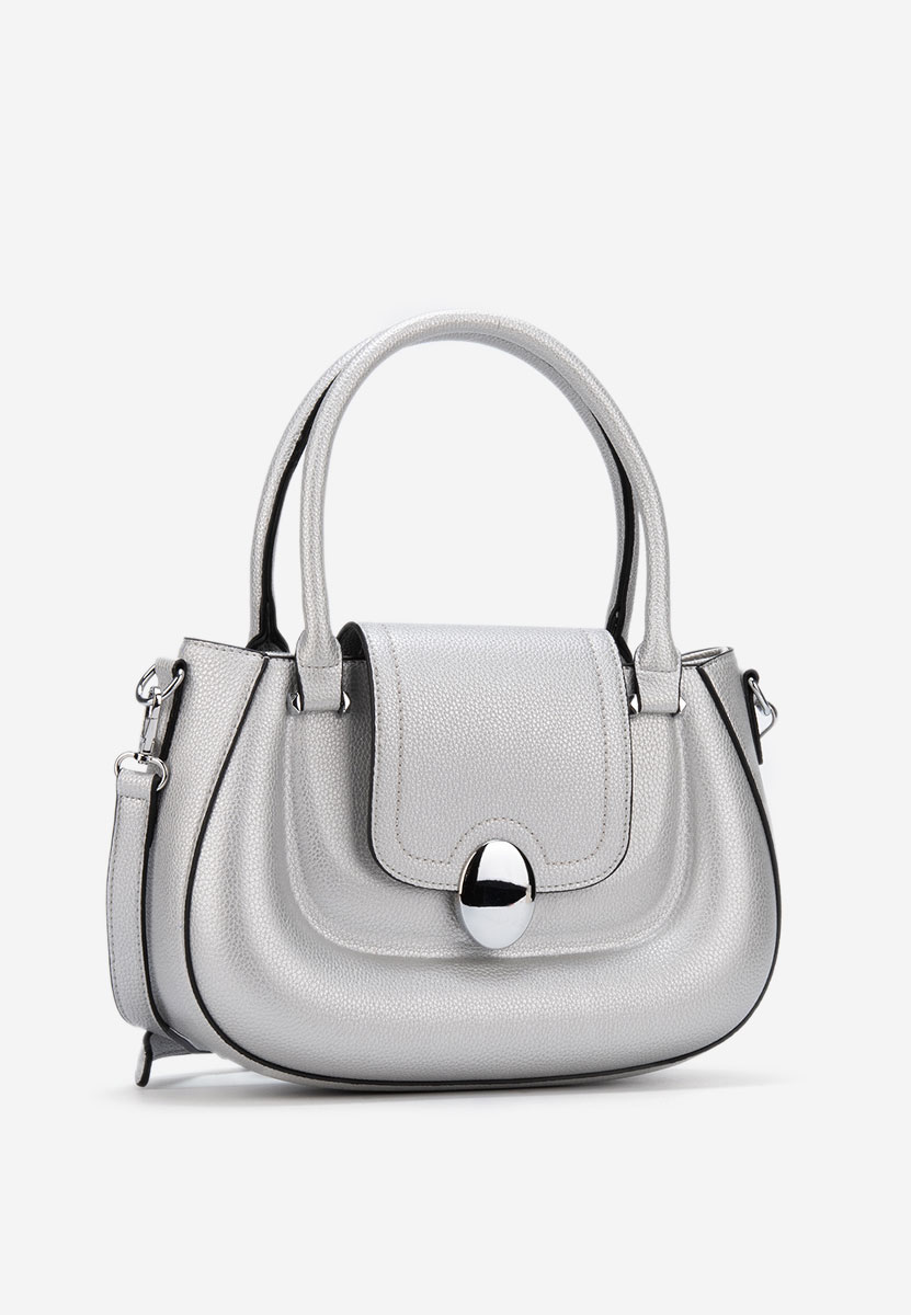 Stribrná rukojeť kabelky Laera V3