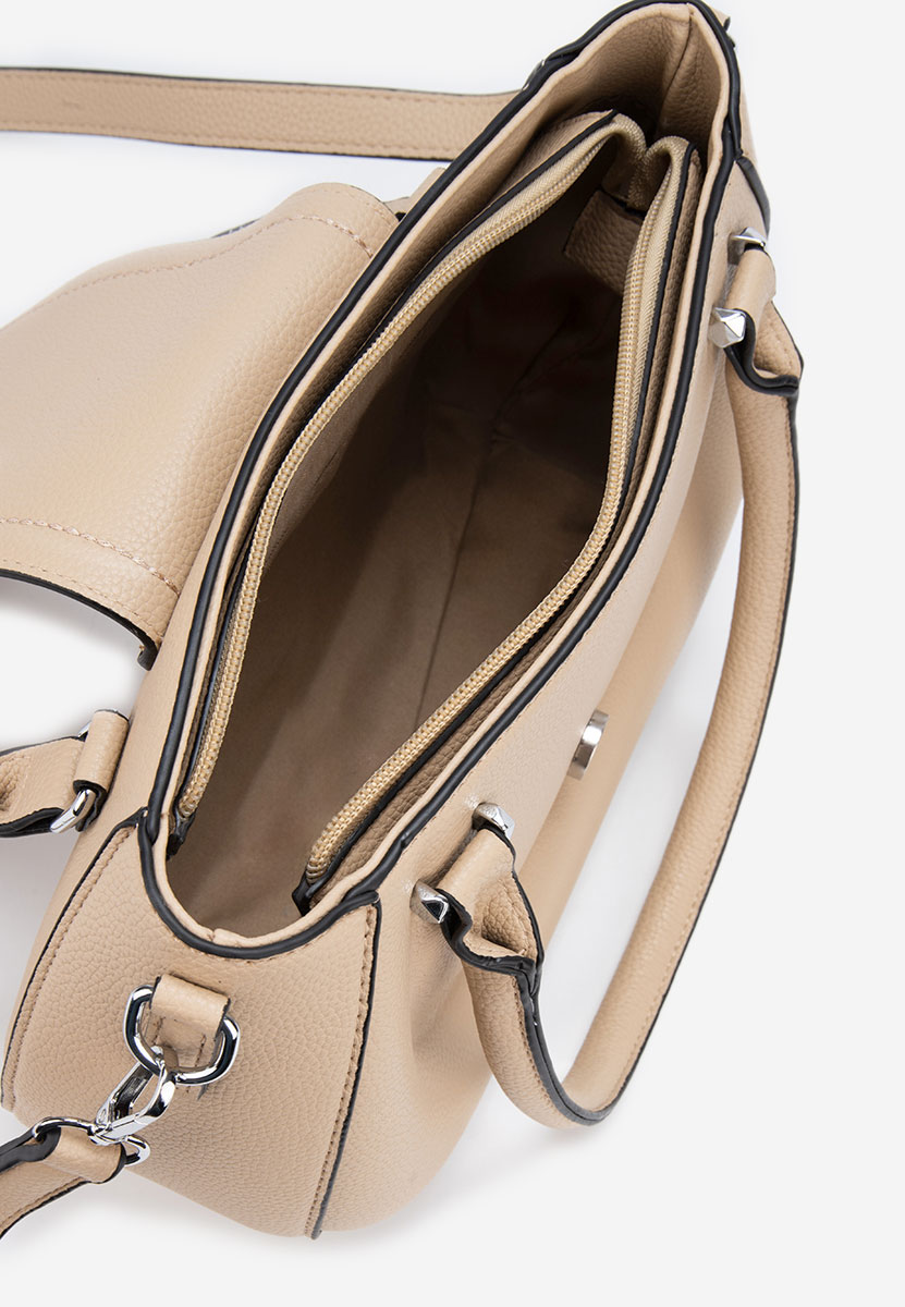 Khaki rukojeť kabelky Laera V3