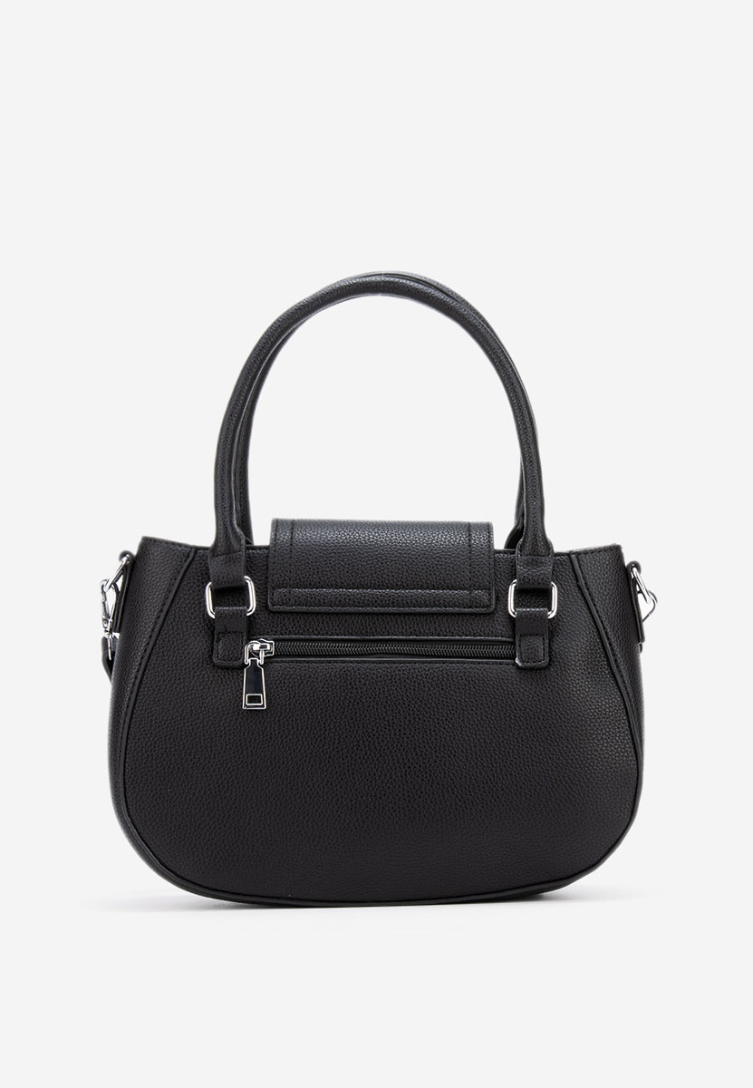 Černá rukojeť kabelky Laera V3