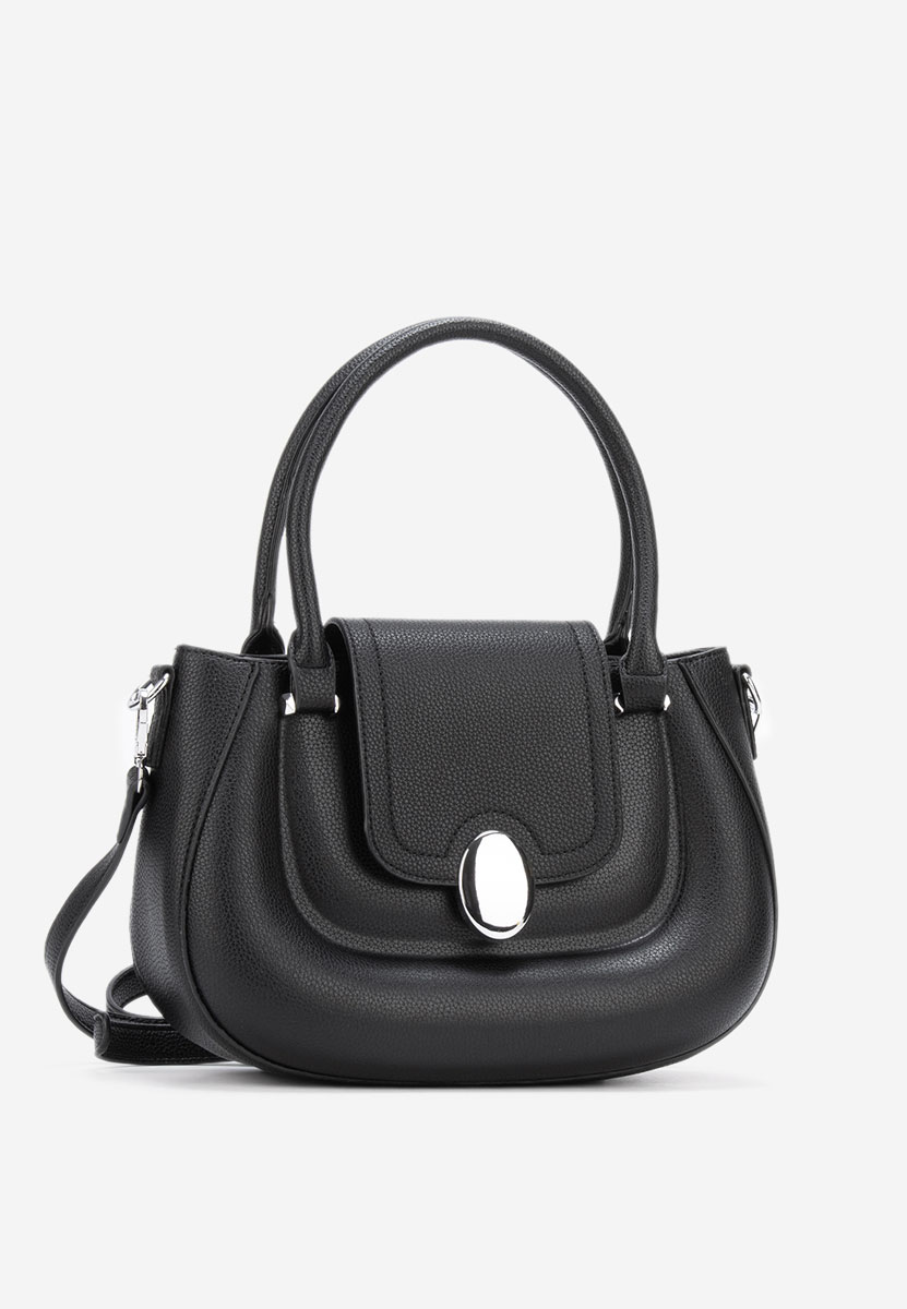 Černá rukojeť kabelky Laera V3