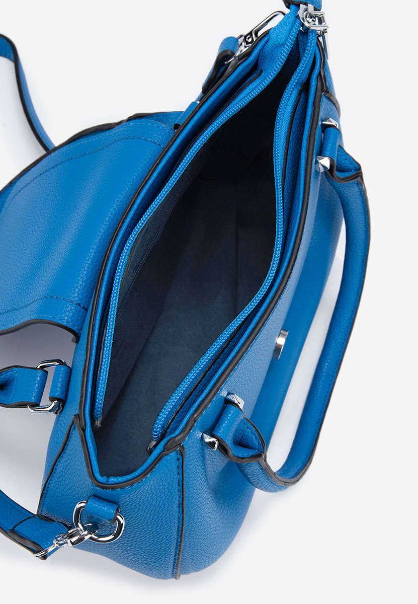 Modrá rukojeť kabelky Laera V3