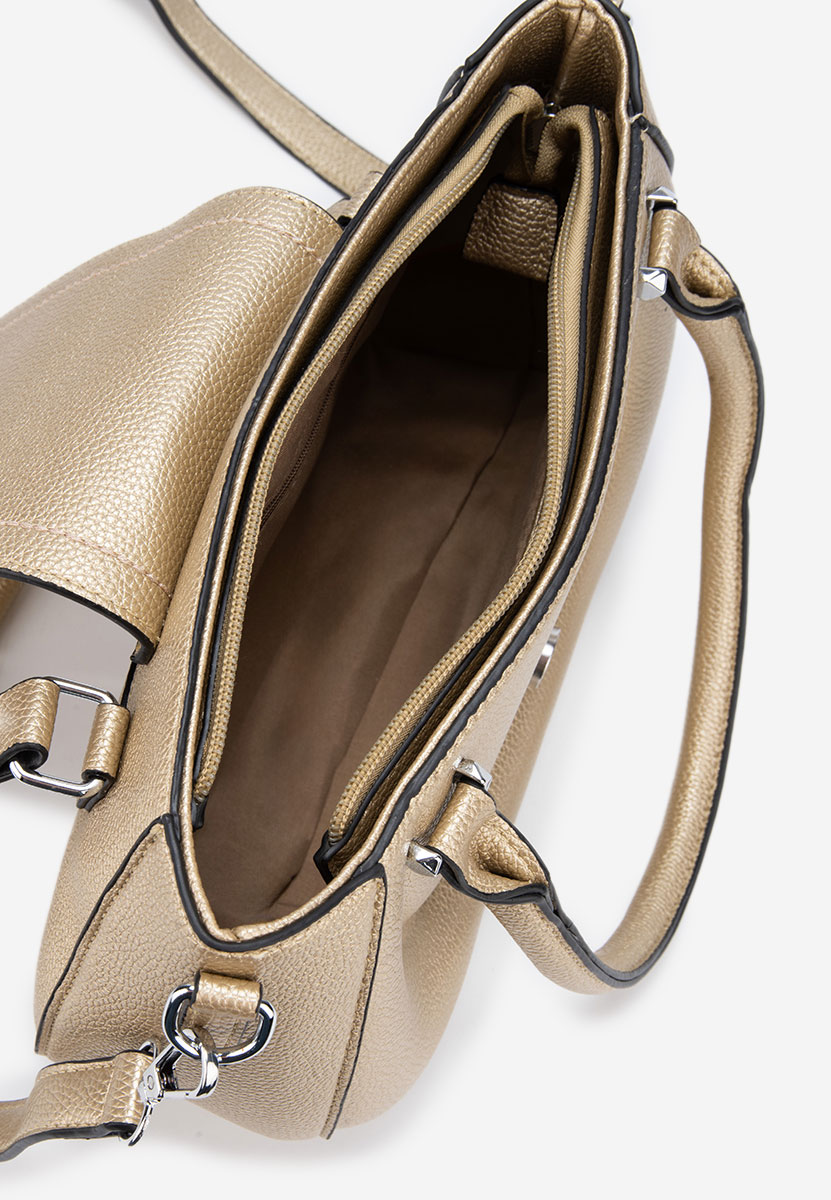 Zlatá rukojeť kabelky Laera V3