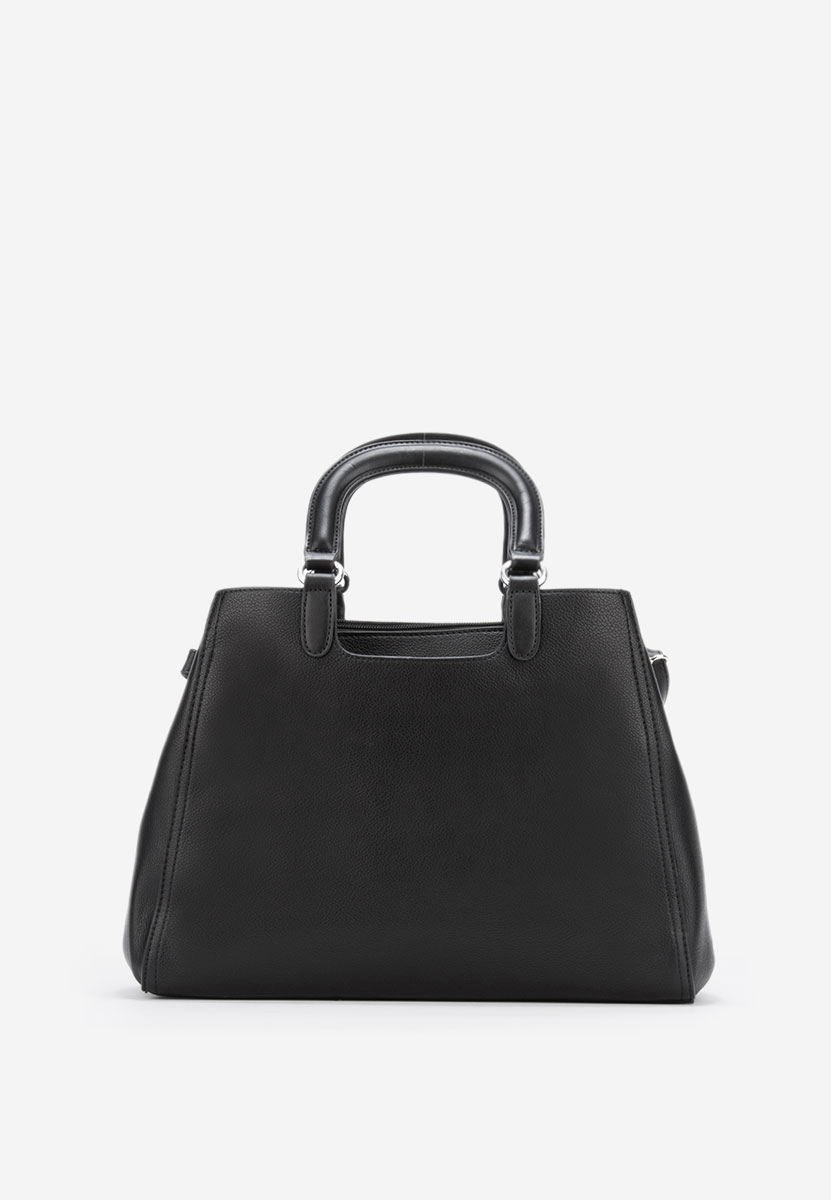 Černá rukojeť kabelky Fabia V2