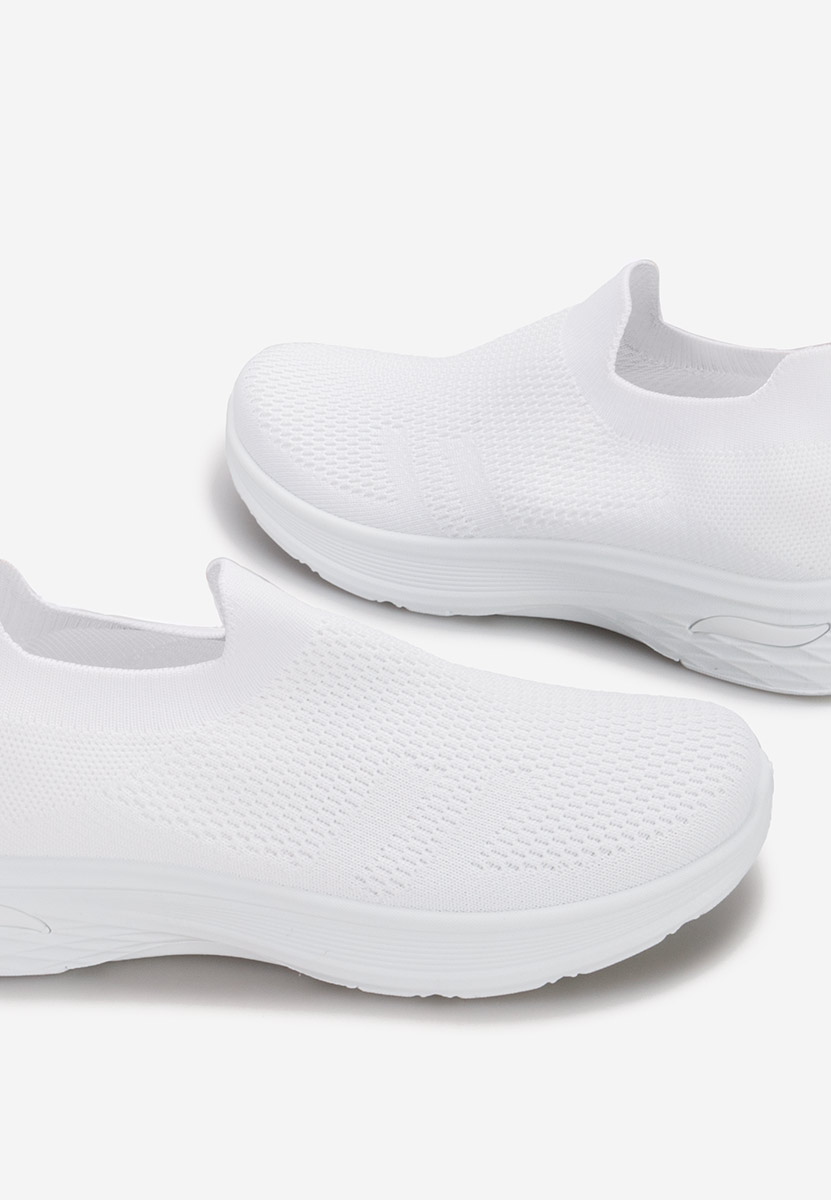 Bílé slip on tenisky Dissora