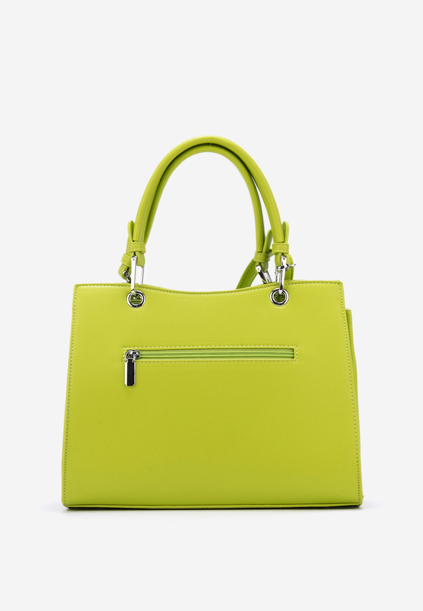 Zelená rukojeť kabelky Breda