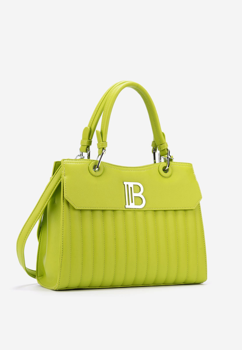 Zelená rukojeť kabelky Breda