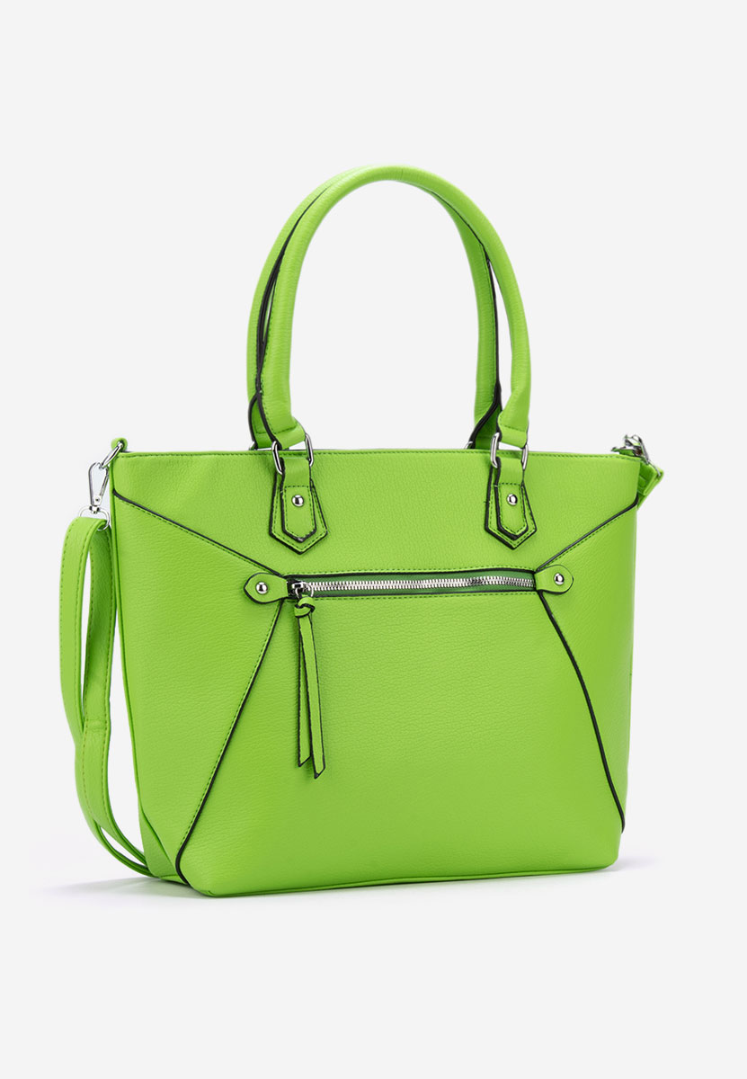 Zelená rukojeť kabelky Chade