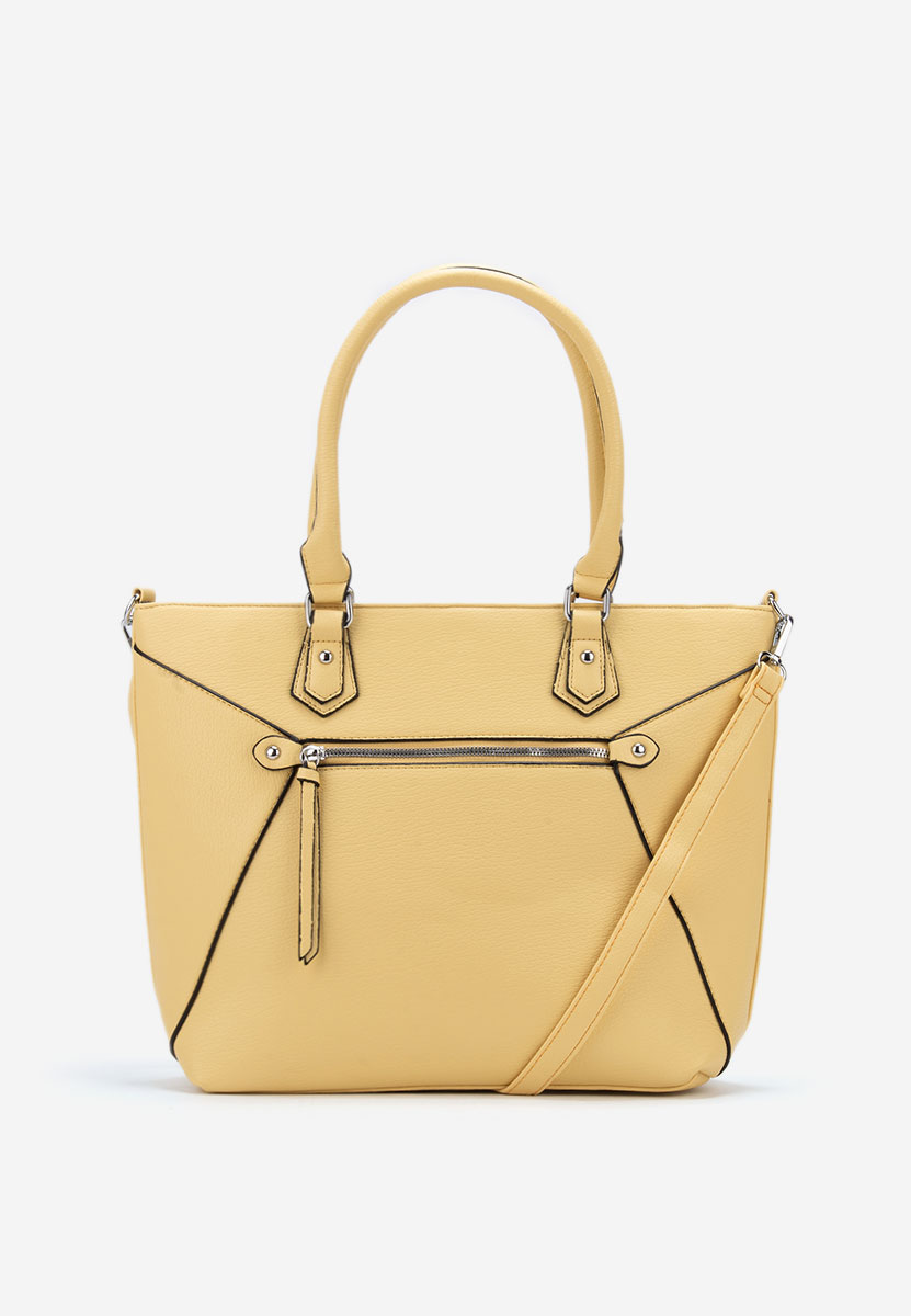Žlutá rukojeť kabelky Chade