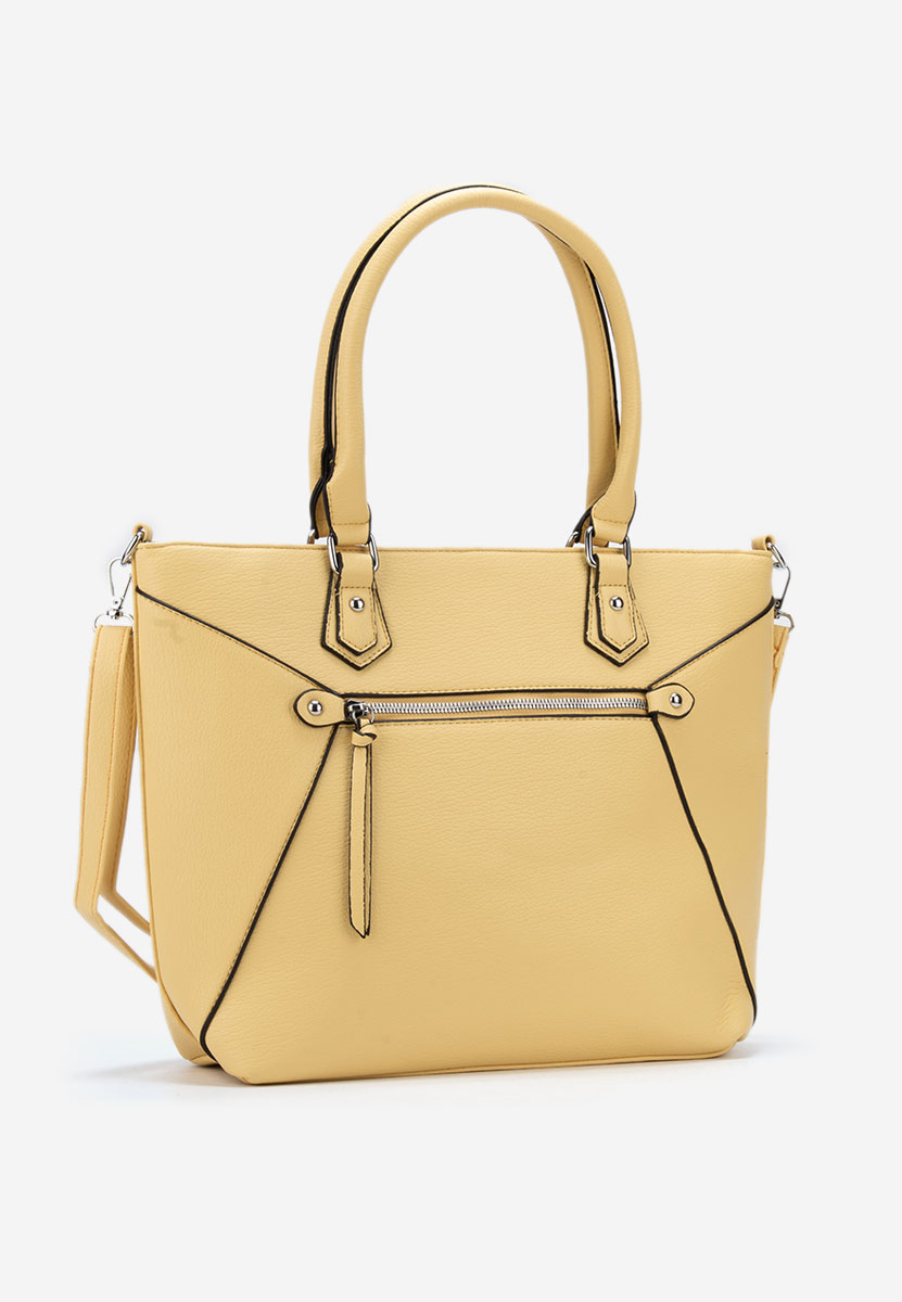 Žlutá rukojeť kabelky Chade