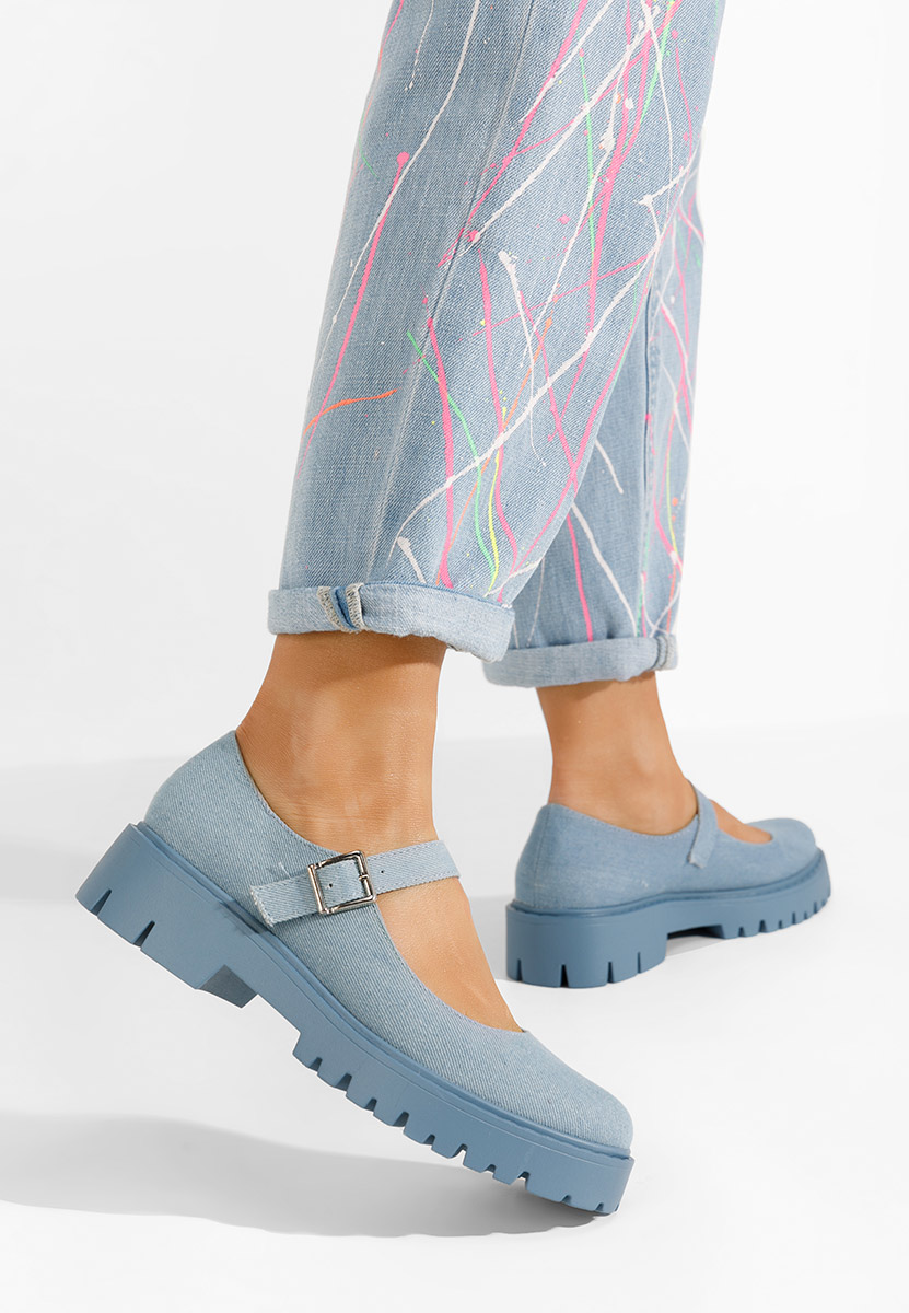 Denim dámské polobotky Orias